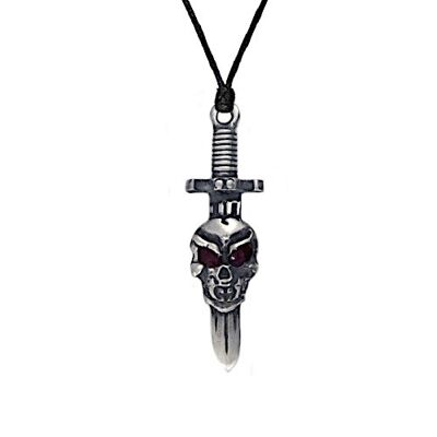 Gothic Pewter Necklace 10