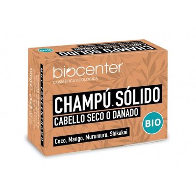 SHAMPOING SOLIDE POUR CHEVEUX SECS NOIX DE COCO MANGUE SHIKAKAI, BIO VEGAN