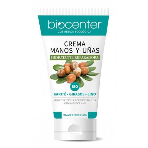 CREMA MANOS Y UÑAS HIDRATANTE REPARADORA KARITÉ, BIO VEGAN