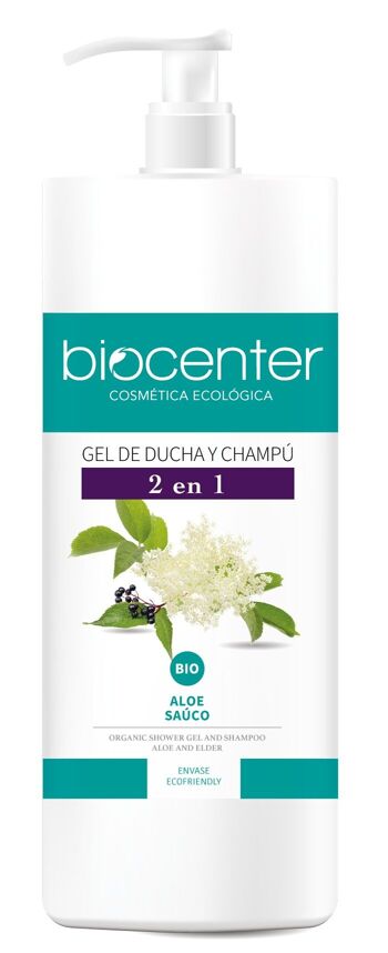 GEL DOUCHE SHAMPOING 2en1 ALOE SUREAU BIO VEGAN ECOFRIENDLY 5