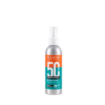 SPRAY SOLAIRE SPF50 TOURNESOL ARGAN ARNICA, BIO VEGAN