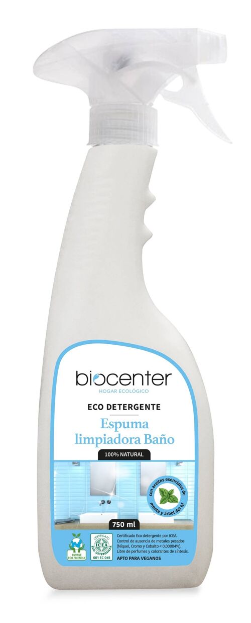 SPRAY ESPUMA LIMPIADORA BAÑO BIO VEG ECOFRIENDLY