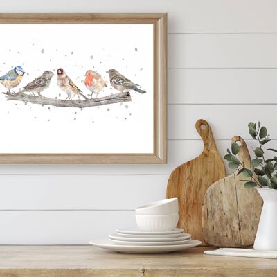 British Garden Birds Print