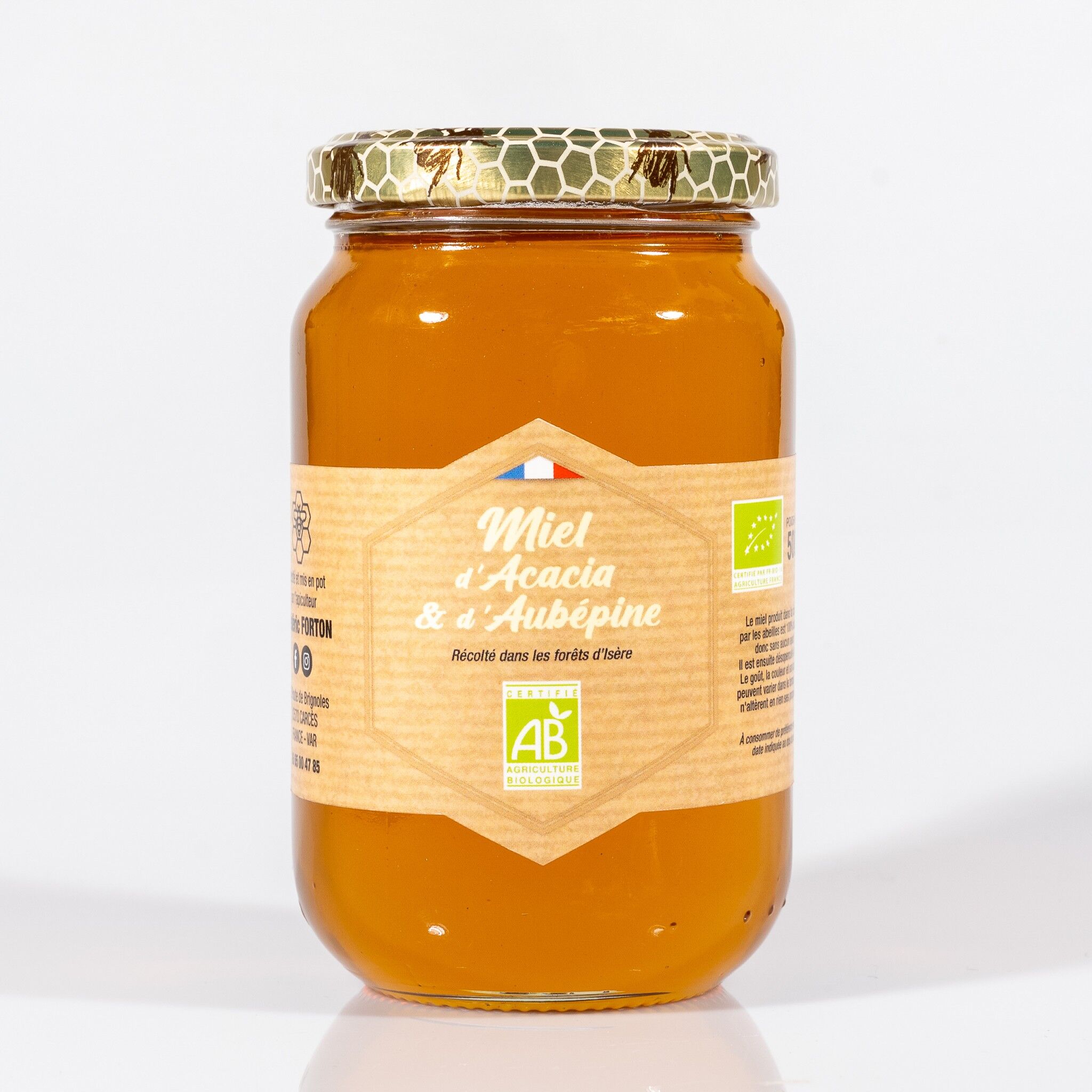 Miele di acacia e biancospino 500G