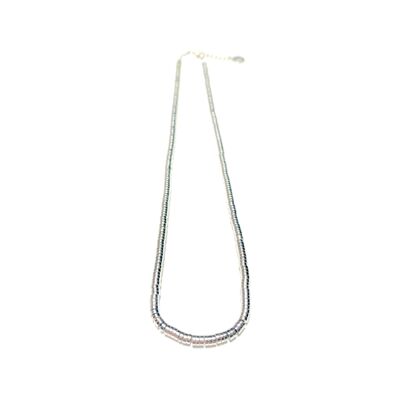 LOU SMALL SILVER NECKLACE