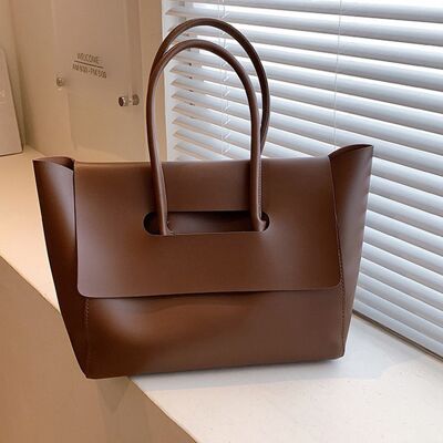 AnBeck `The elegantly SIMPLE` Shoulder Bag (Brown)