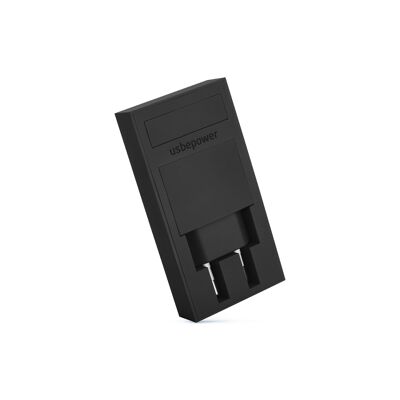 Caricatore tascabile 2 USB - 10 W - 10,5 x 5,3 x 1,8 cm - Rock #charger #chargerdepoche #chargerrapide #smartphone #iphone #tablet #usb