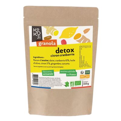 Granola Detox Zitrone Ingwer Beutel 350g