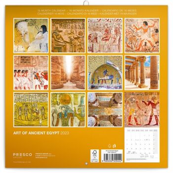 Calendrier 2023 Egypte Ancienne 3