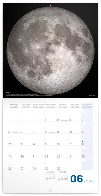 Calendrier 2023 Nasa Espace 2