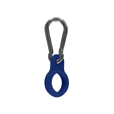 MATTE BLUE CARABINER ⎜ carabiner for thermos flask • insulated trinkflasche • weedable water bottle