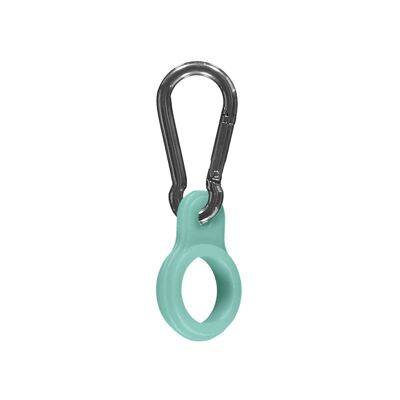 PASTEL GREEN CARABINER ⎜ karabiner für thermosflasche • isolierte trinkflasche • wiederverwendbare wasserflasche