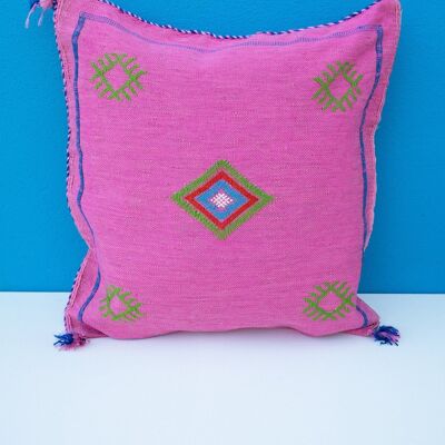 Cactus silk pillow - pink 3 - 50 x 50 cm