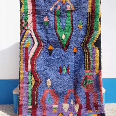 Moroccan Boujad Wool Rug - Magic River - 283 x 166 cm