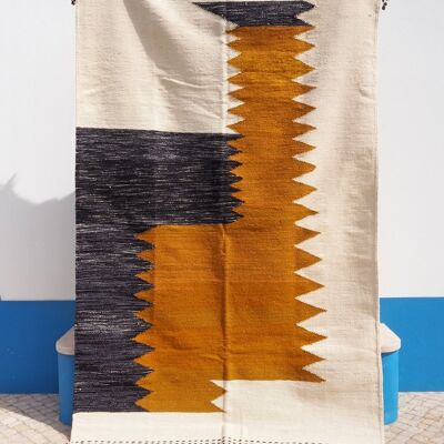 Moroccan Zanafi lilim wool rug - Ahmed - 260 x 165 cm