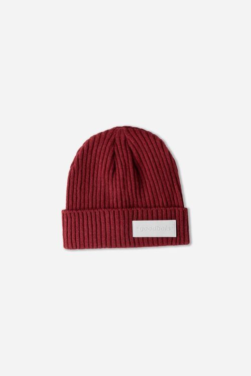 GOODBOIS - OFFICIAL CORE BEANIE BURGUNDY