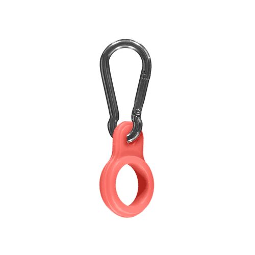 PASTEL CORAL CARABINER ⎜ carabiner for thermos flask  • insulated water bottle • reusable drinking bottle