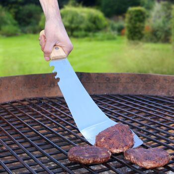 Machette barbecue en acier inoxydable 8