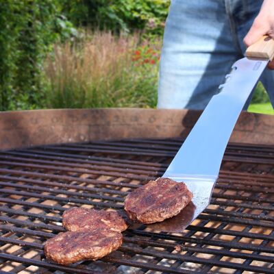 Barbecue machete made of stainless steel