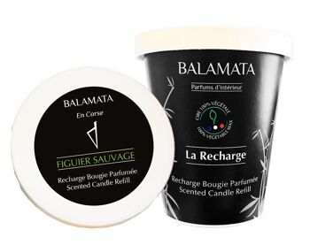 Figuier Sauvage - Recharge Bougie Parfumée 200G - En Corse 1