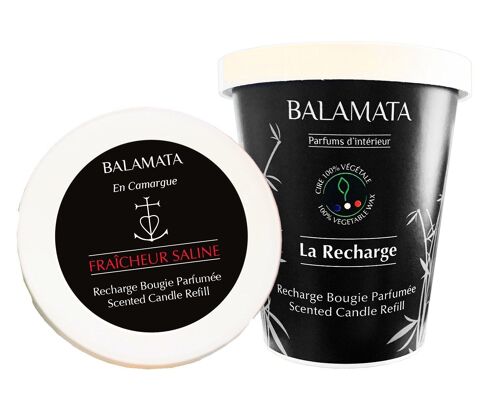 Fraîcheur Saline - Recharge Bougie Parfumée 200G