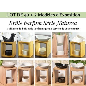 Pack Découverte Soldes - 40 Brûle Parfum Naturéa + 2 Modèles d'Expo offerts 1