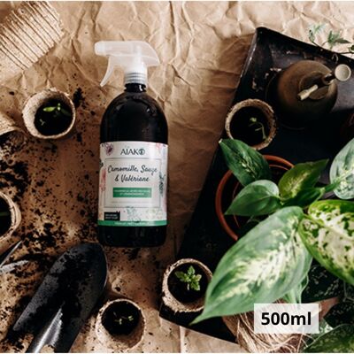 Spray Manzanilla, Salvia & Valeriana 500 mL - Siembra y enraizamiento de plantaciones