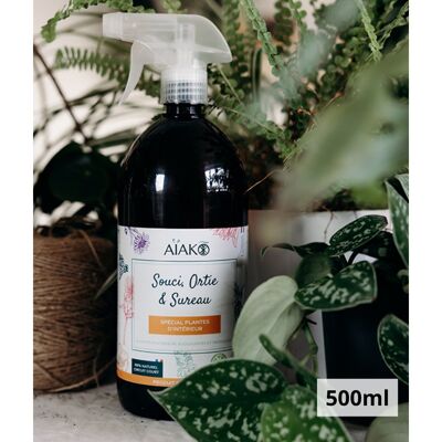 Spray Souci, Ortie & Sureau 500 mL - spécial plantes d'intérieur