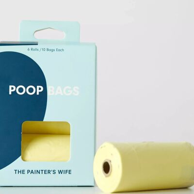 Biodegradable Eco Poop Bag / Waste Bag Rolls (x6)