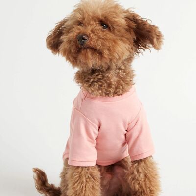 T-shirt per cani in cotone biologico Imi Pink