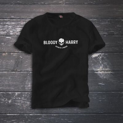 T-Shirt BLOODY HARRY, uni, taille. S-3XL