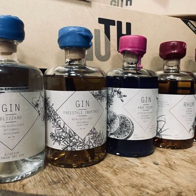 Gin- und Rum-Destillerie-Entdeckungsbox