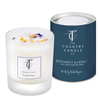 Pastels - Bergamot & Honey 30cl Glass Candle