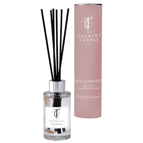 Pastels - Pink Grapefruit & Lily 100ml Reed Diffuser