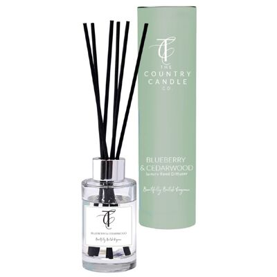 Pastels - Blueberry & Cedarwood 100ml Reed Diffuser