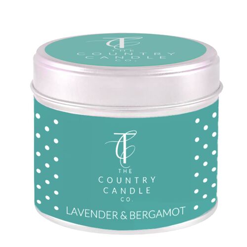 Quintessentials - Lavender & Bergamot Tin Candle