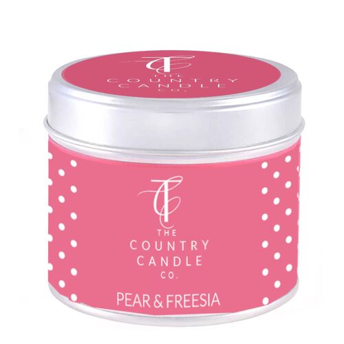 Quintessentials - Pear & Freesia Tin Candle