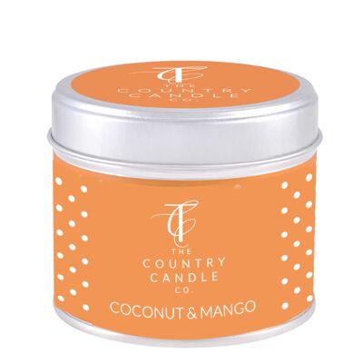 Quintessentials - Coconut & Mango Tin Candle