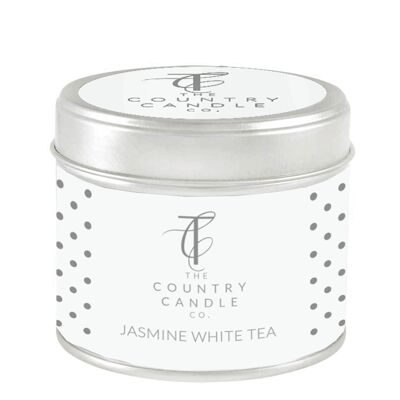 Quintessentials - Jasmine White Tea-Dose-Kerze