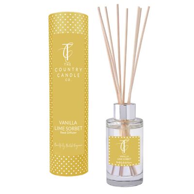 Quintessentials - Vanilla Lime Sorbet Reed Diffuser