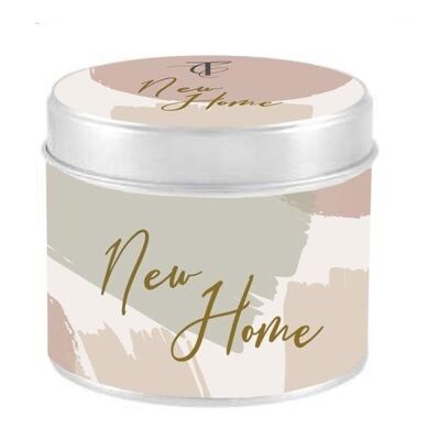 Sentiments - New Home Tin Candle
