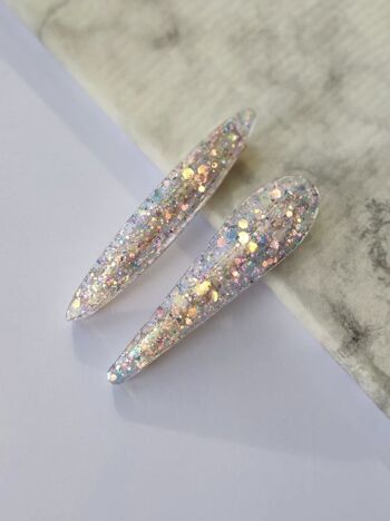 RESIN HAIR CLIP PACK - UNICORN DUST (12 items) 4