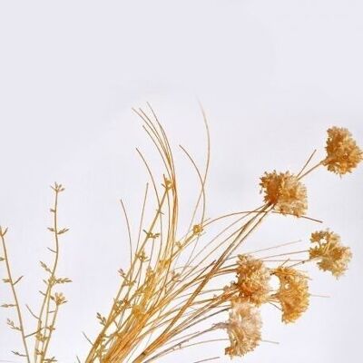 Decoración floral - Tallo de flor silvestre - 45 cm - Flores artificiales