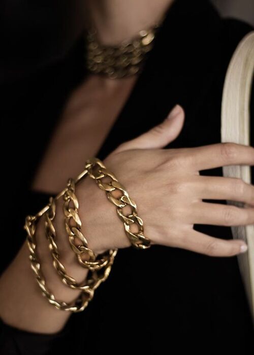 Tetra Bracelet Gold