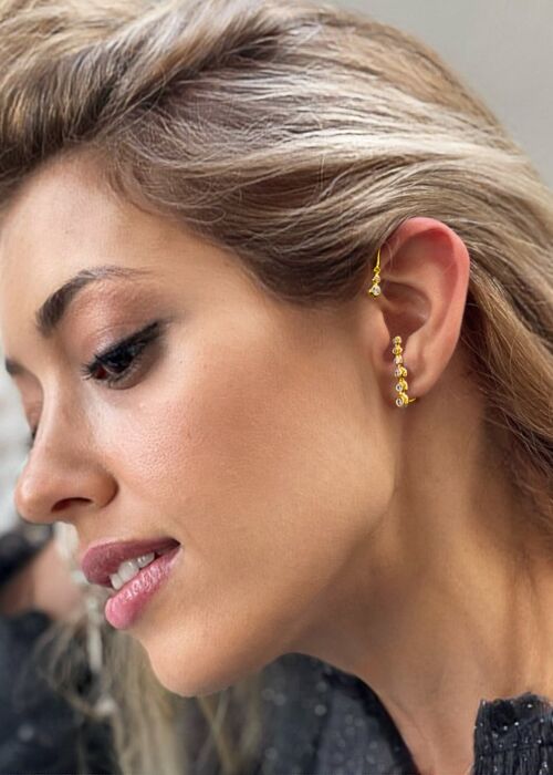 Tora Ear Cuff Gold