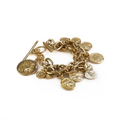 Nomismata Bracelet-Gold