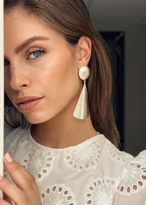 Kelsia Earrings Silver