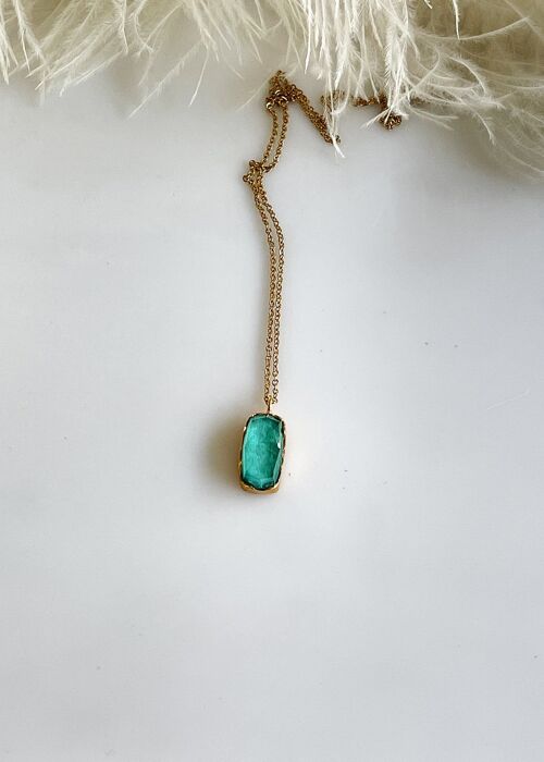 Carina Handmade Necklace - Amazonite