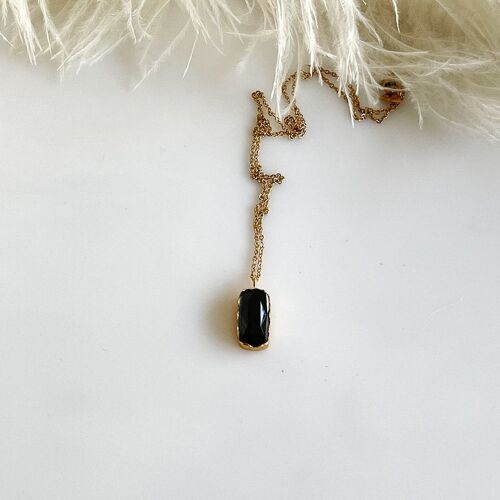 Carina Handmade Necklace - Hematite