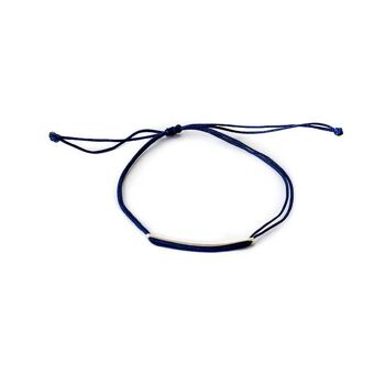 Bracelet Swing Argent - Bleu